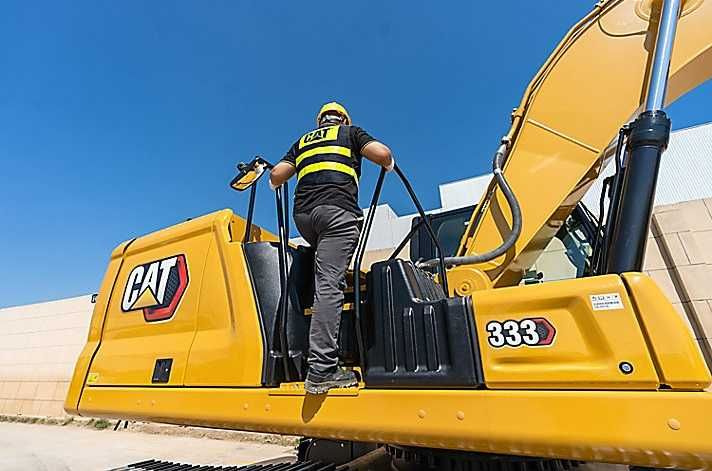 Гусеничный экскаватор CAT [333] 2м³ В НАЛИЧИИ