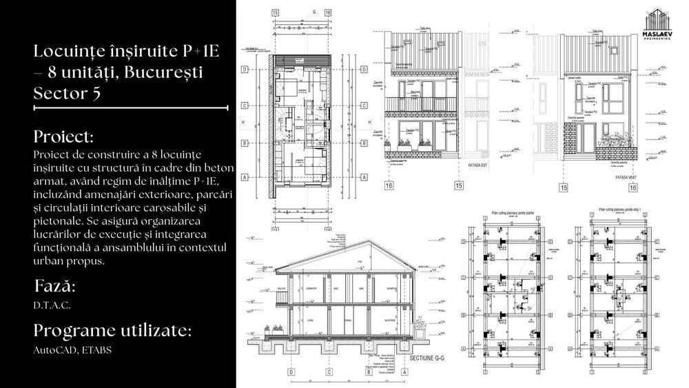 PROIECTARE Case și Blocuri – Pachet complet