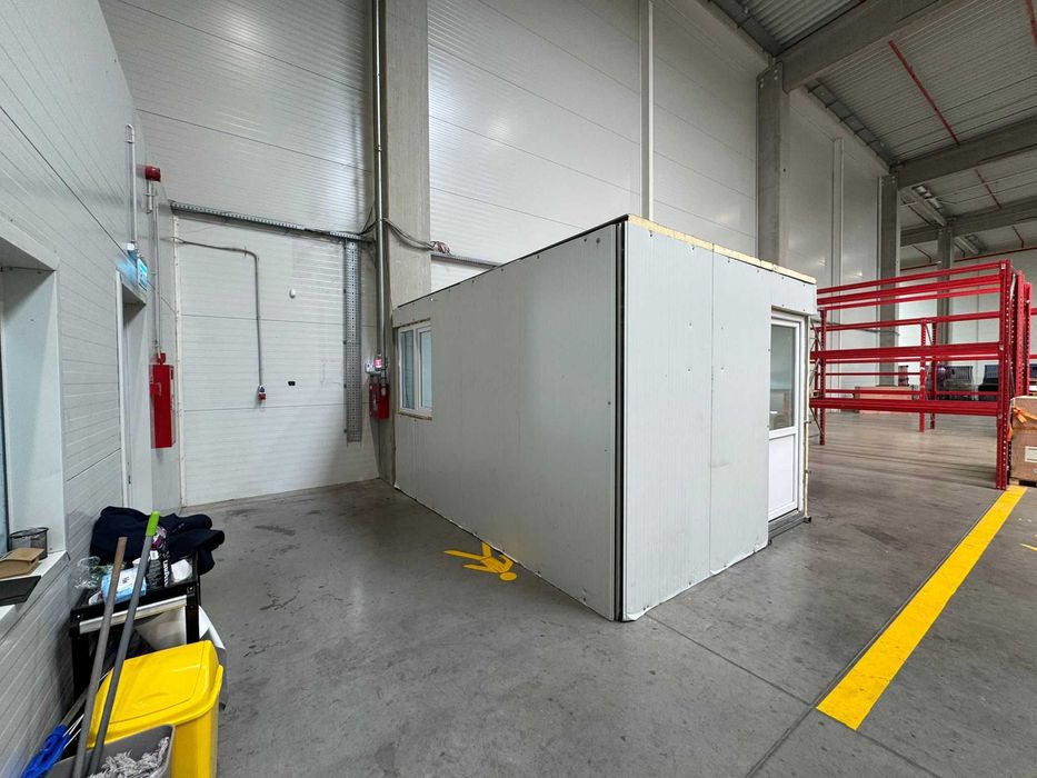 Birou modular din panouri sandwich – 4 x 3 m – H = 3 m