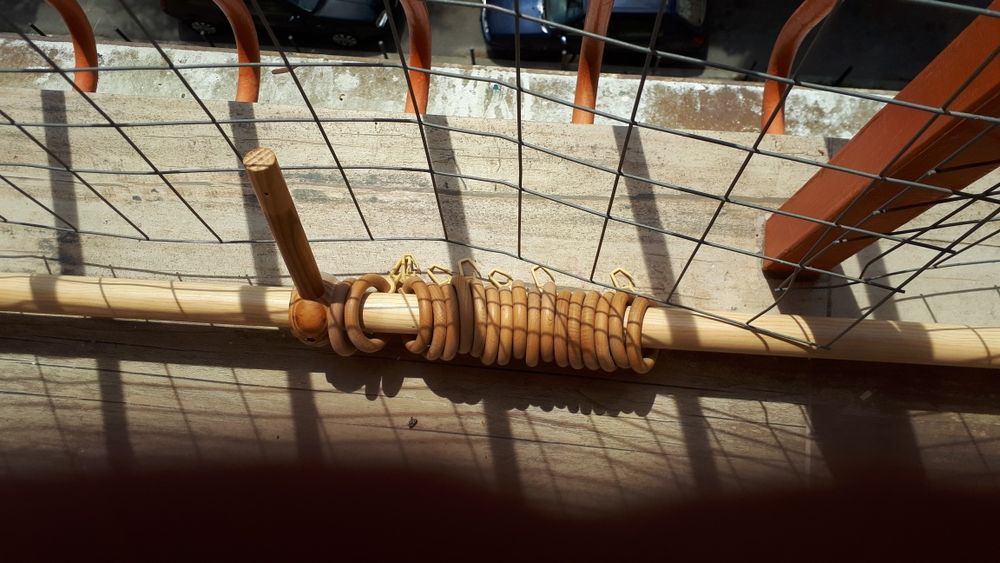 Дървен корниз 3метра