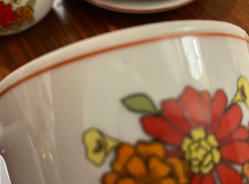 Сервиз за чай / кафе, завод „Дянко Стефанов“, гр. Разград