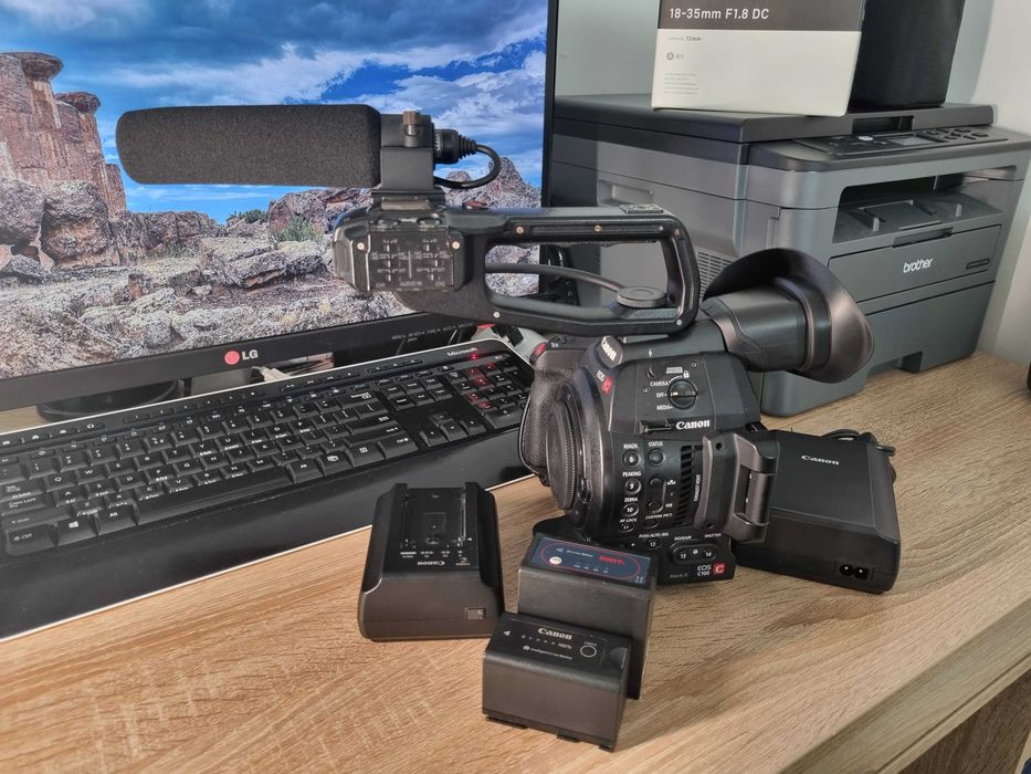 Canon C100 Mk2 Camera Cinema Profesionala