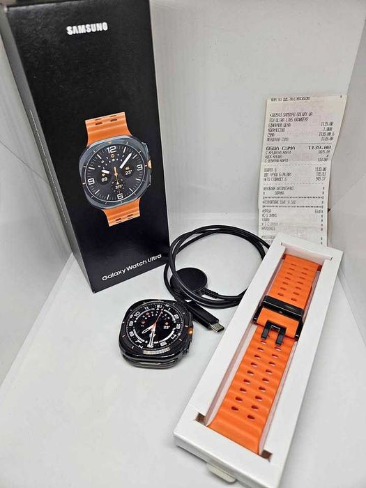 Samsung Galaxy Watch Ultra 2025 – Като Нов | Гаранция до 2026 | Пълен Комплект