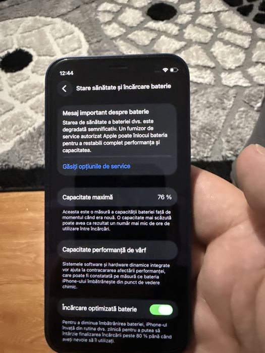Telefon IPhone 12 Mini Blue - perfect functional