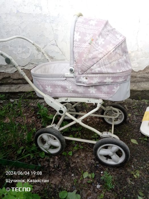 Коляска, кровать детская, ходунок