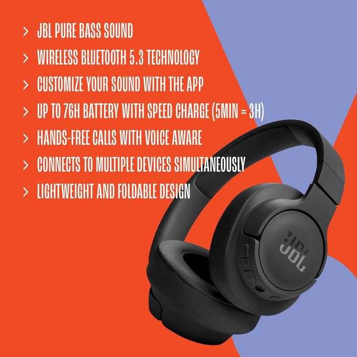Новый! JBL Tune 720 New • Беспроводные наушники