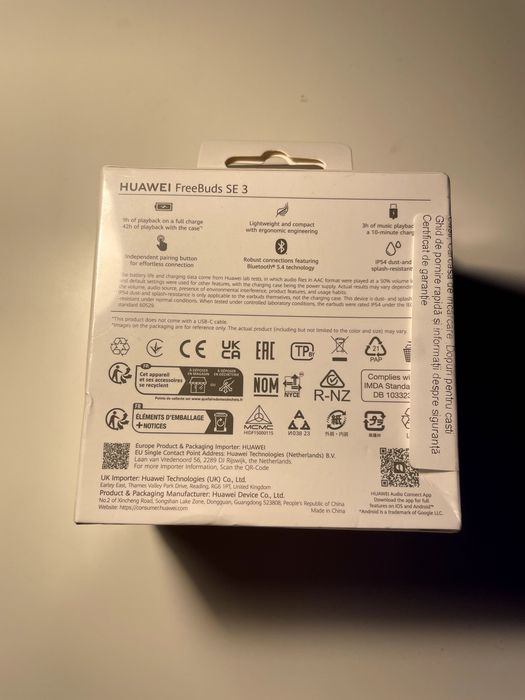 Căști wireless Huawei FreeBuds SE 3, negre – NOI, SIGILATE