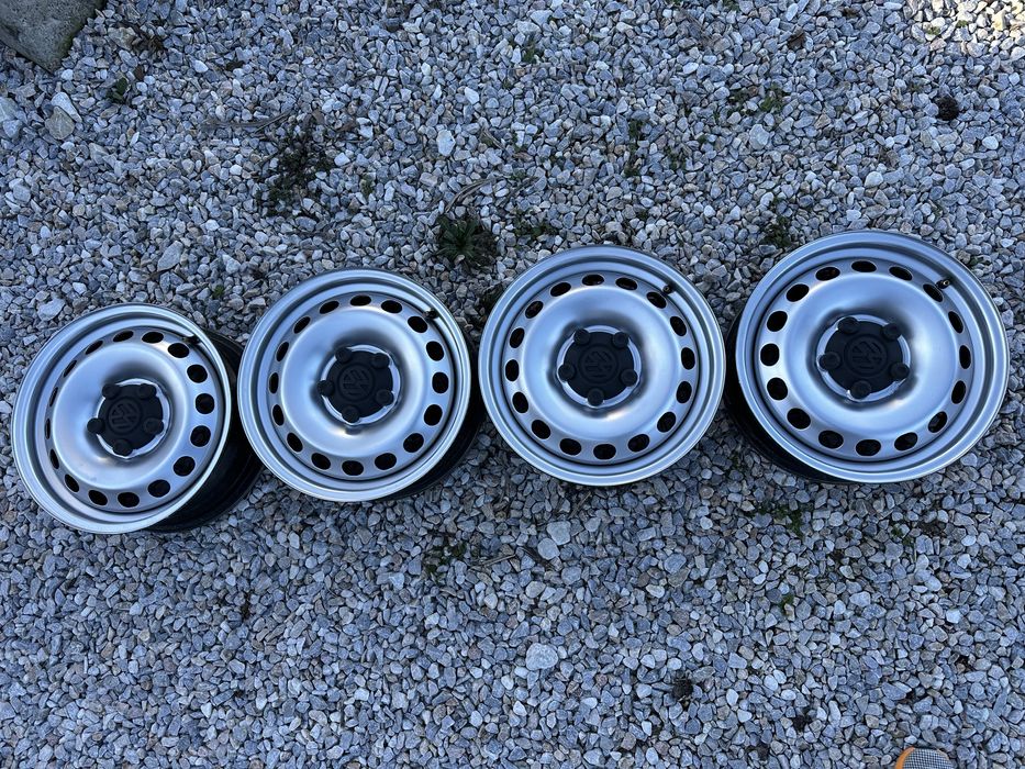 Джанти 15 5х112, 57.1, ет47, 4бр. с капачки за Фолксваген
