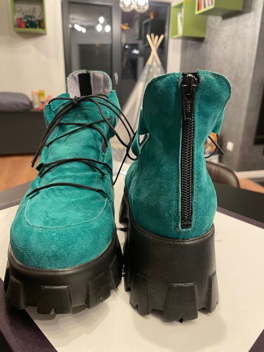 Ghete de toamna model unicat din piele 38