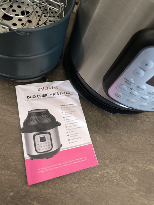 Комбиниран мултикукър с еърфрайър instant pot duo crisp