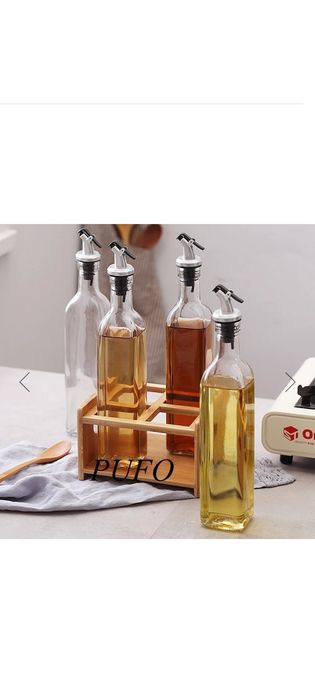 Set 2 Recipiente Ulei Otet 580 ml