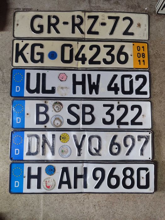 Продам разные автомобильные номера