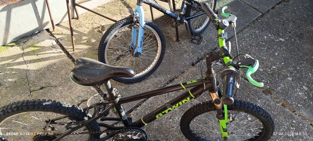 Bicicleta btwin 20 și mbx