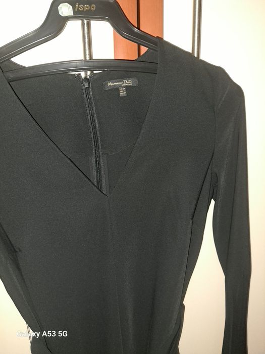 Черна рокля на Massimo Dutti