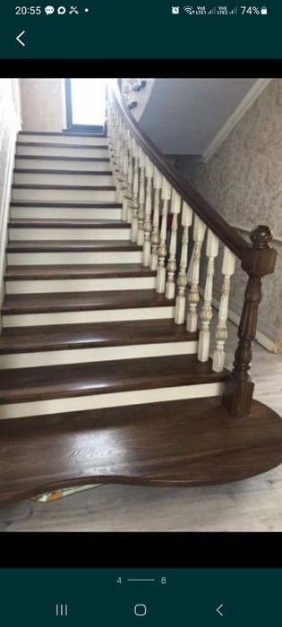 Лестницы металокаркас. Рестоврация