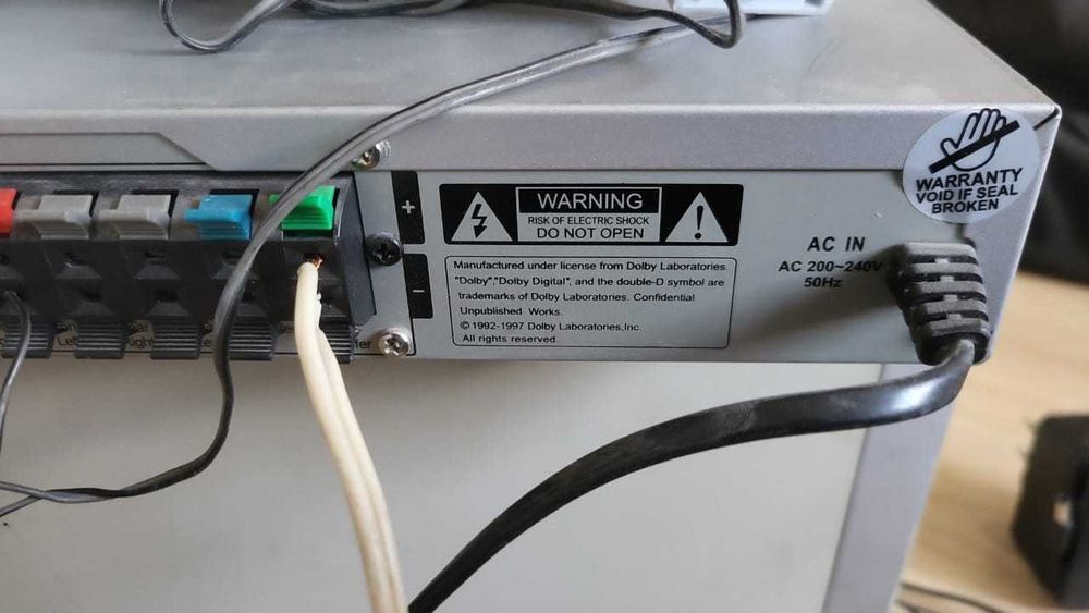 Усилитель/ресивер DOLBY DIGITAL MUSTEK