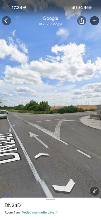 Teren Galati DN24D suprafata 14500 metri