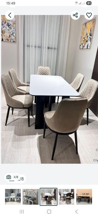 Стол Стулья Раздвижные Трансформеры Орындык Пуфики