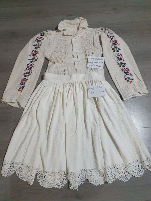 Costume populare vechi, autentic  - mărimea M-L