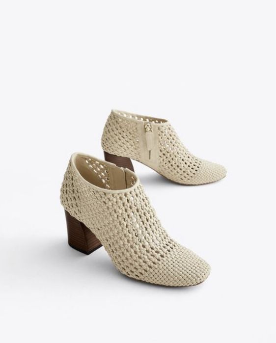 Botine piele naturata Uterque