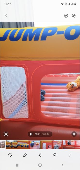 Продам батут детский надувной.