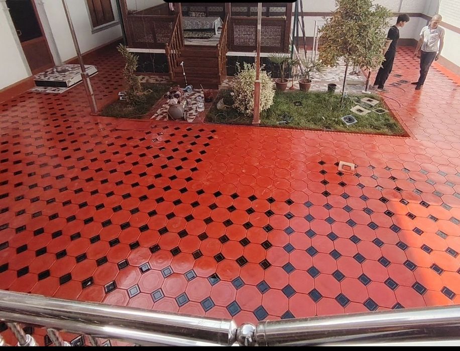 Kraska Boʻyash ranglash краска krisha boʻyash bruschatka  darvoza bino