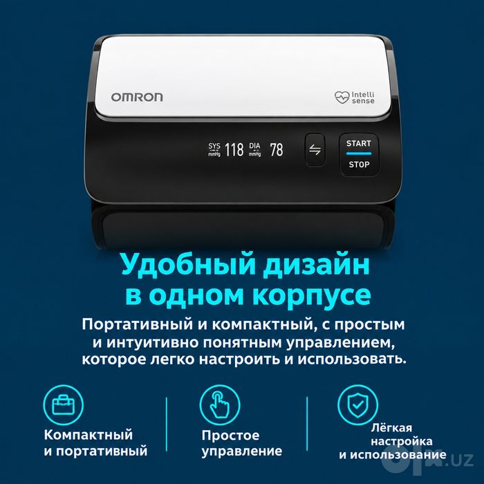 Тонометр Omron Evolv из США made in Japan, измерение давления, Ом