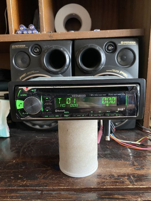KENWOOD kdc-bt39dab - ЦВЕТОВЕ! - BLUETOOTH, USB CD mp3 плеър за кола сд авто радио