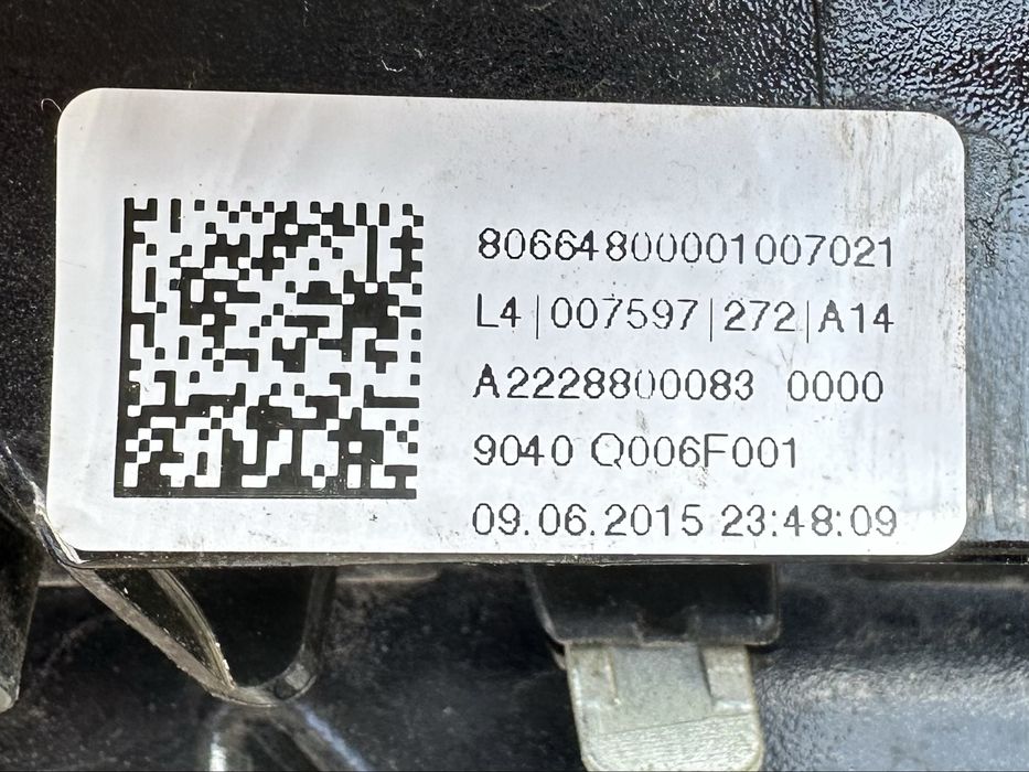 Grila frontala / Grila bara fata Mercedes S W222 2013-2017