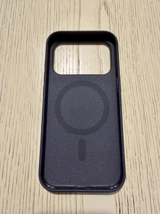 Husa originala iPhone 17 Pro Apple TechWoven cu MagSafe, Black