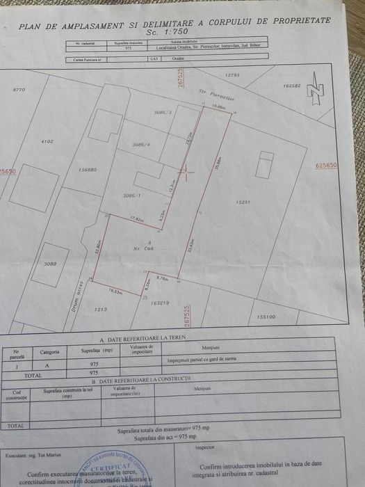 Teren de vanzare intravilan