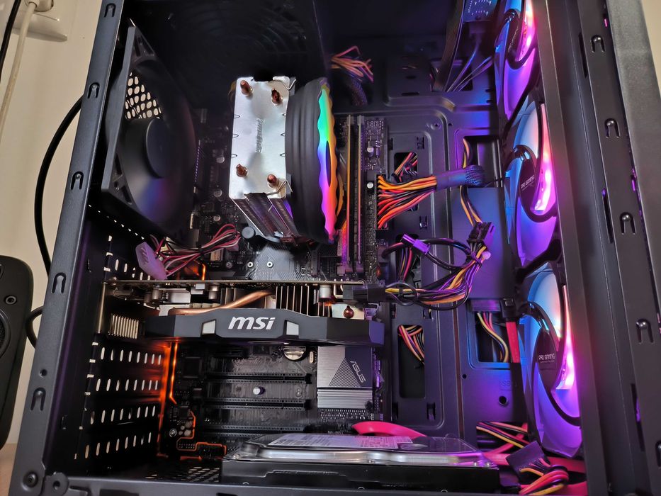 Unitate PC GAMING i5 8500 4.1Ghz/16GB DDR4/GTX1060 6GB GDDR5/SSD/HDD 1TB