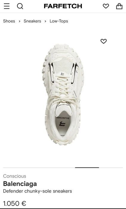 Balenciaga Defender chunky-sole sneakers