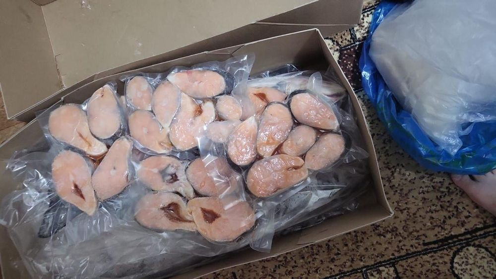 Сёмга стейки  8200