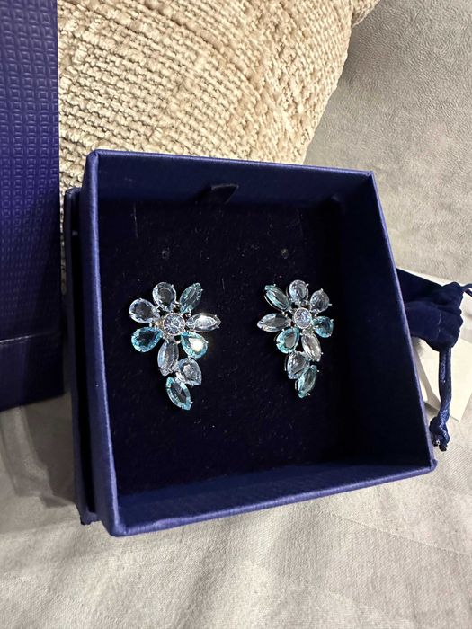 Обеци Сваровски - Цветя - Swarovski нов модел