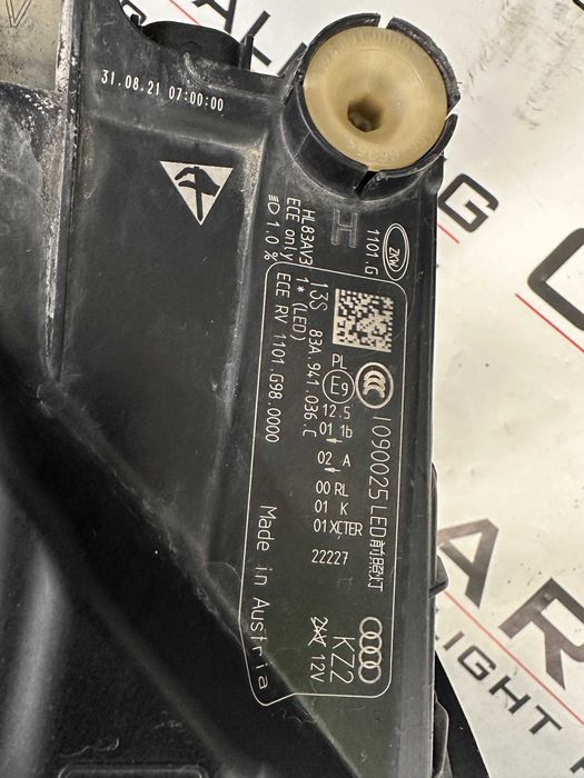 Фар фарове десен Audi Q3 F3 Matrix лед far farove Audi Кю3 Ф3 Матрикс