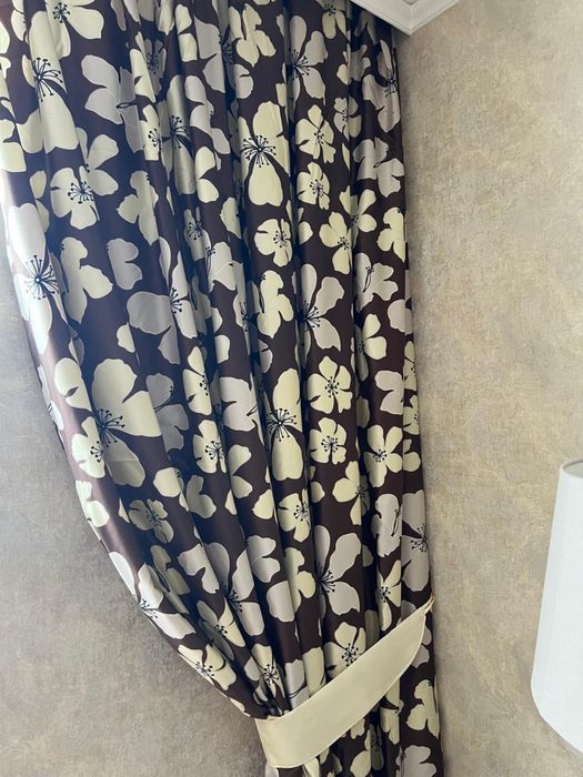 Покрывало и шторы