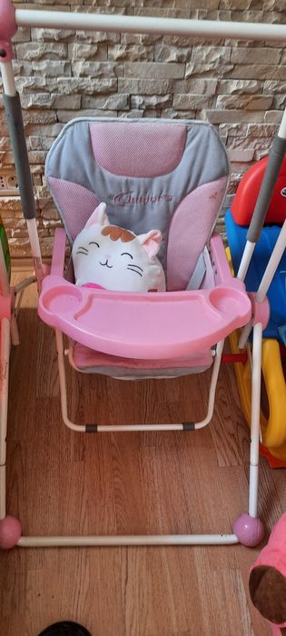 Balansoar copii cu functie de luat masa