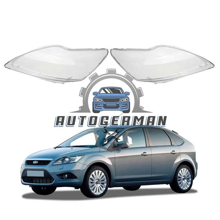 Капаци фарове Ford Focus (09-11) стъкло фар крушки Форд Фокус xenon