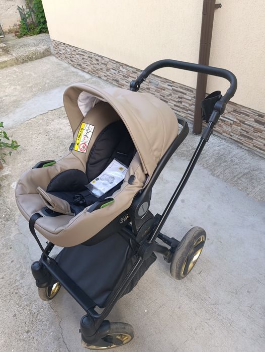 Cărucior Krausman Prime Mirage Beige 3 în 1