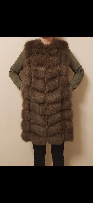 Продам жилетку из песца