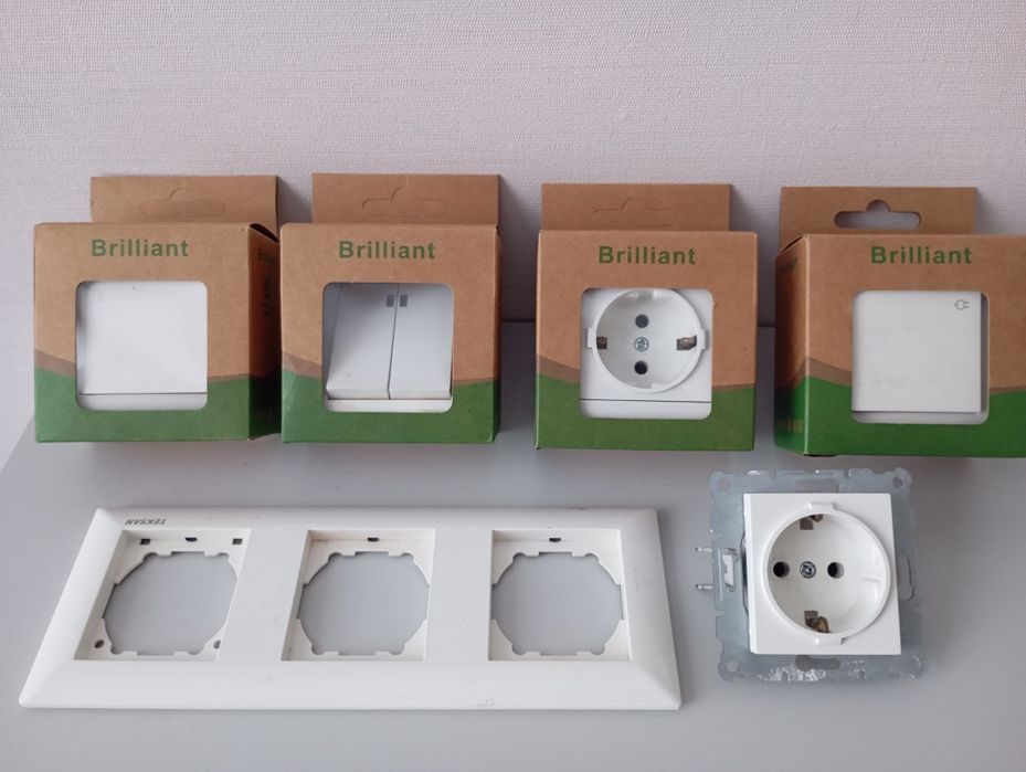 Розетки м включатели