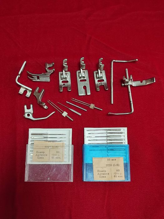 Запчасти и иглы для швейной машинки