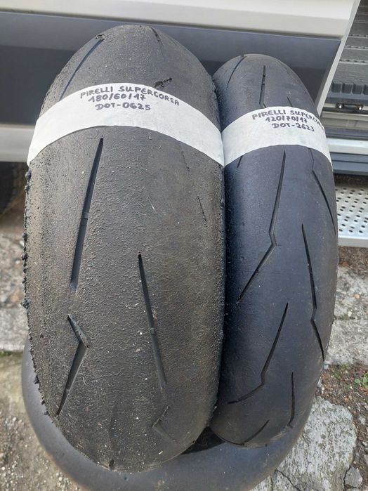 Pirelli supercorsa полусликове за мотор мото гуми гуми за мотор