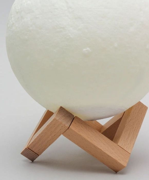 Светильник лампа, ночник луна с пультом