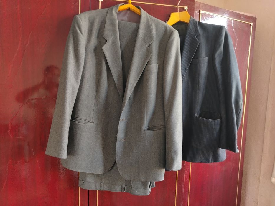 костюм, брюки двойка