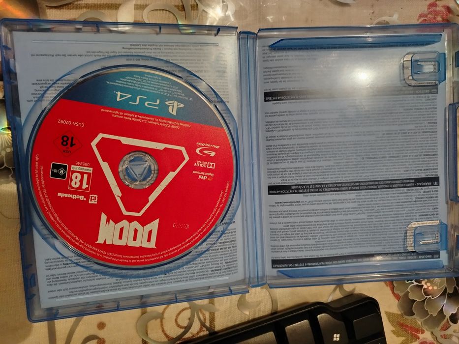 Продам игры на диске для PlayStation 4