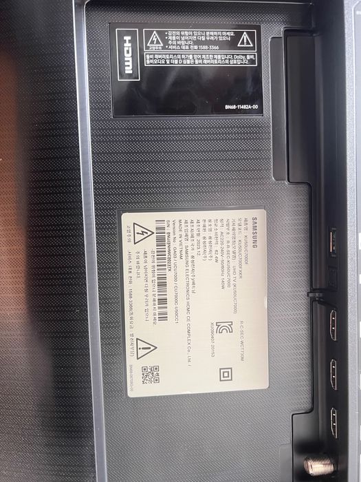 Samsung TV Crystal UHD 4K UC7000