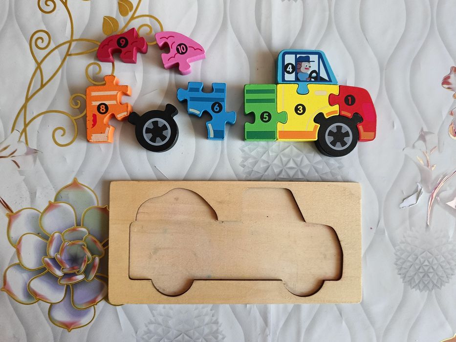 Развивающая игра-"Машина".