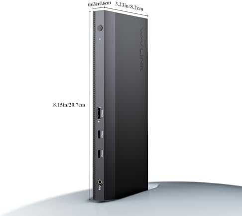Нова 12 в 1 USB-C докинг станция 100W тройна 4K дисплей поддръжка Хъб